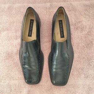 Mens Black Mezlan Loafers